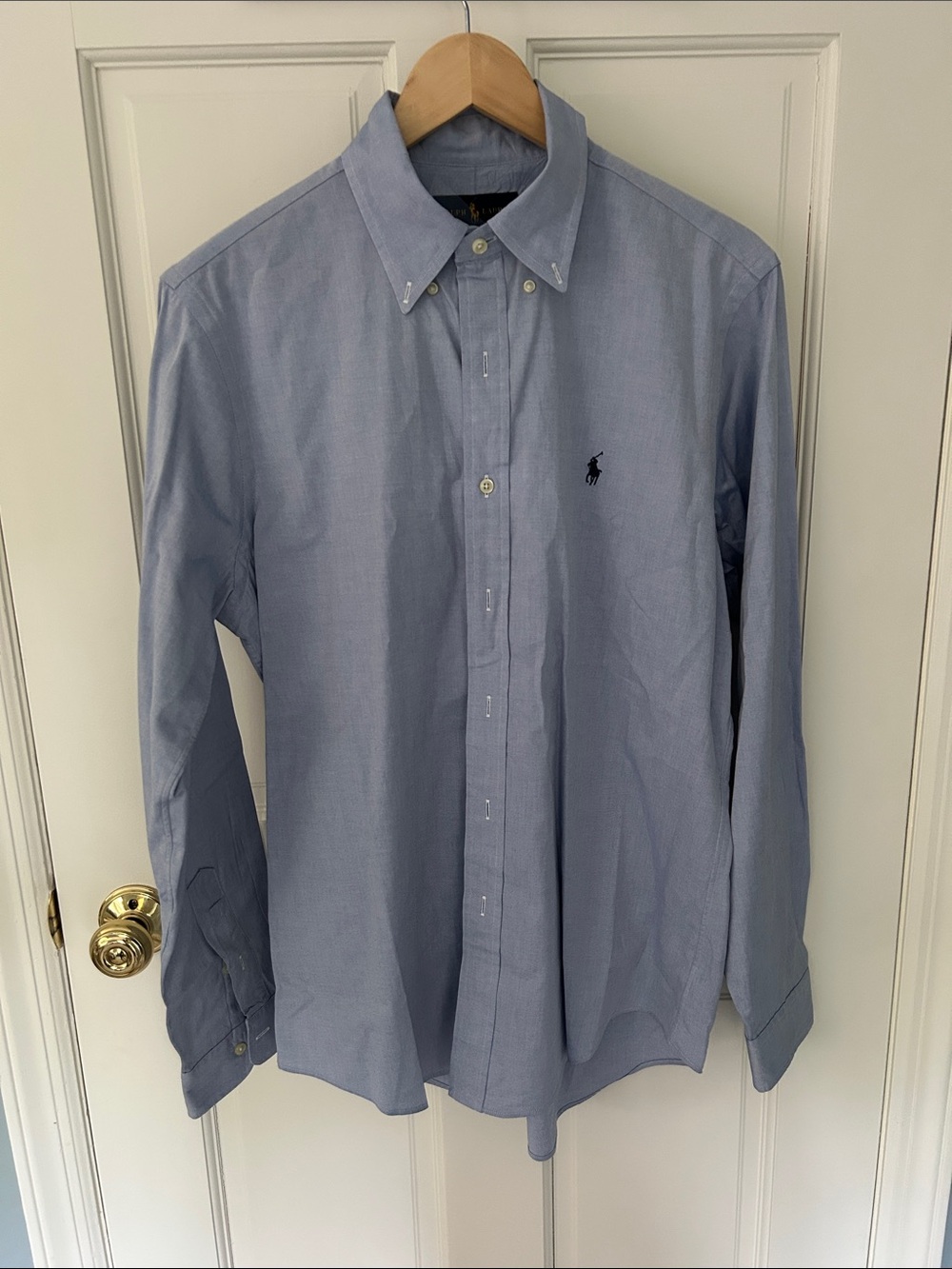 Ralph Lauren Light Blue Button-Down Oxford Shirt